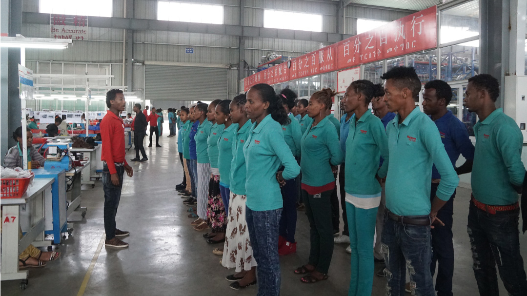 How a Chinese Shoe Factory Taught Africans Punctuality on the Job