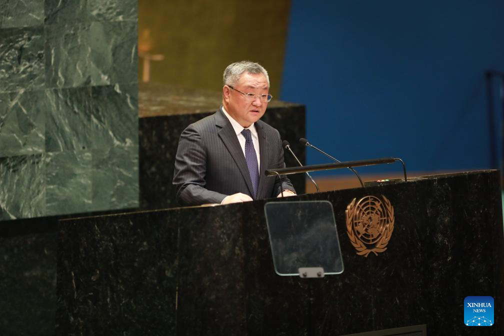 China Urges Israel to End Illegal Occupation at UN