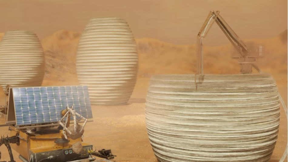 What If We Could Build a Mars Base… Using Mars Itself?